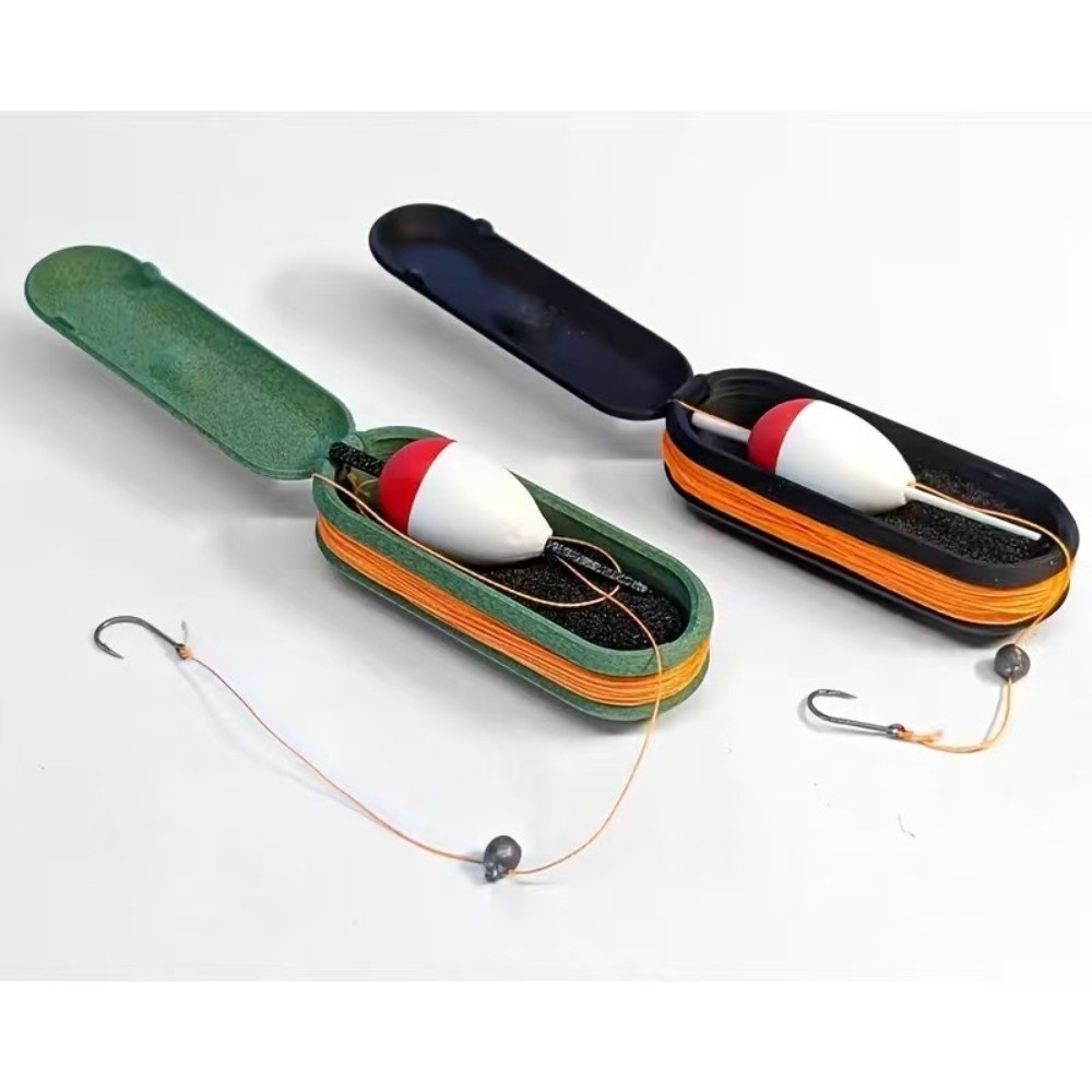 Fishing Kit Compact - 3 ZESTAWY 3-częściowe kieszonkowe pudełka na