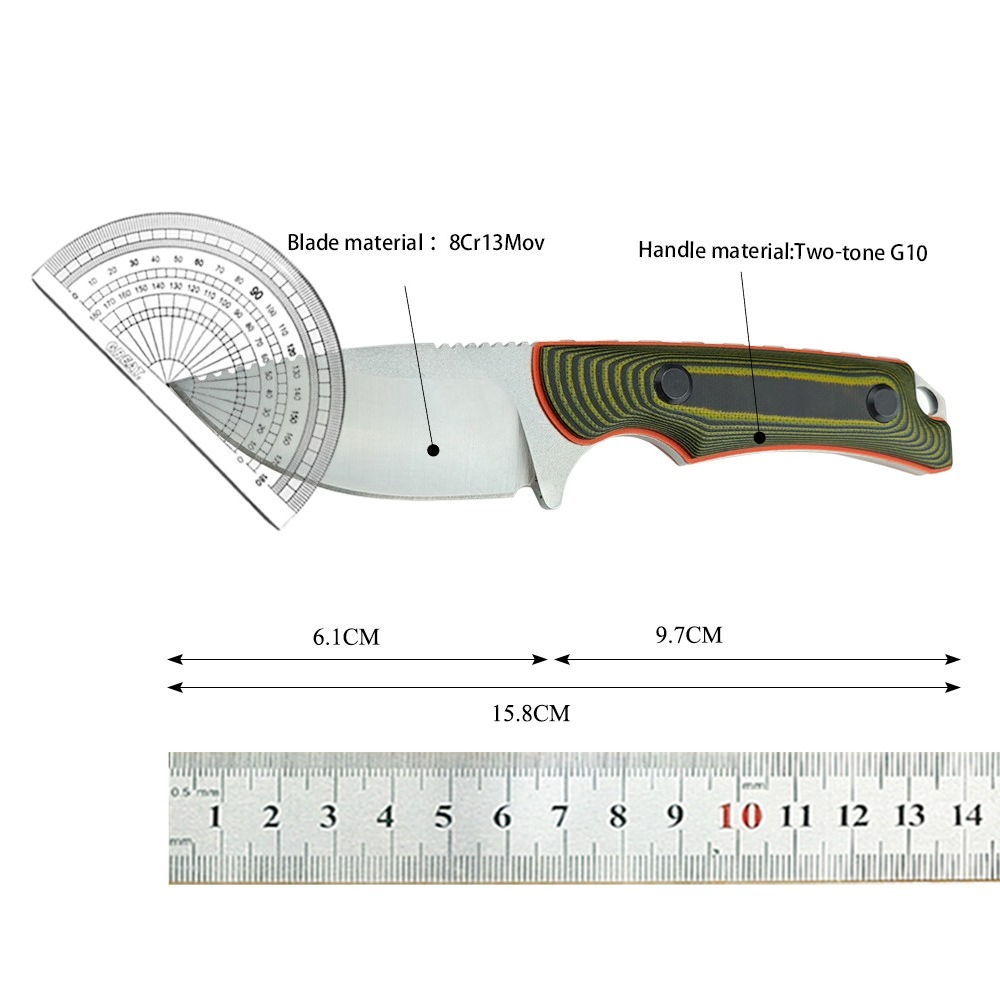 15017 Nóż z ostrzem stałym do  – Bushcraft Knife Fixed recenzja i cena
